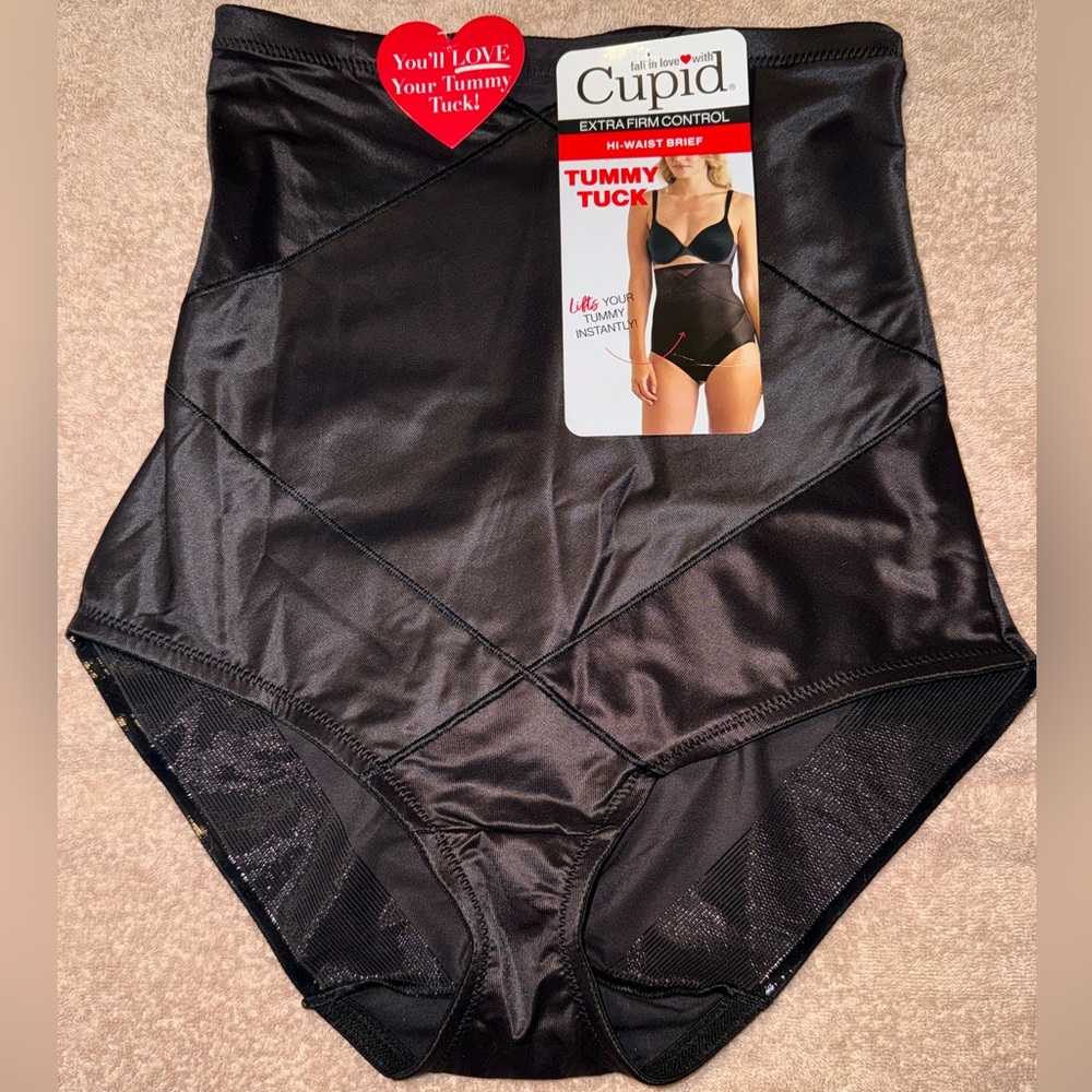 Cupid Women's Extra Firm Control Tummy Tuck High Waist Shaping Brief Shapewear